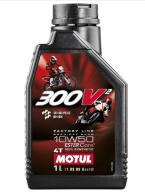 MOTUL EC 300V² 4T FACTORY LINE 10W50 (1л.) Моторное Масло