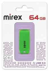 MIREX Flash drive USB3.0 64Gb Softa, 13600-FM3SGN64, Green, RTL