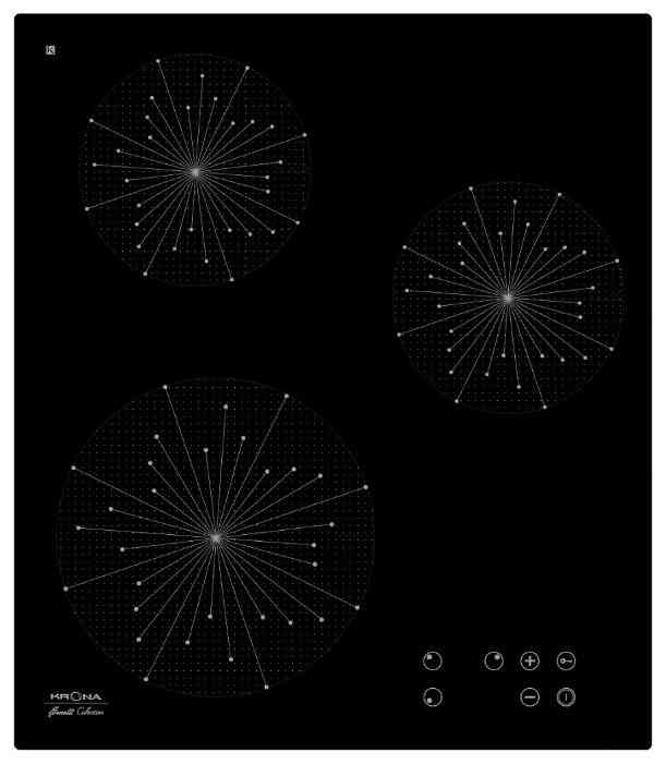 KRONA INIZIO 45 BL Индукционная варочная поверхность