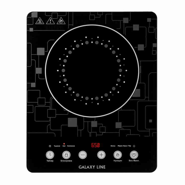 Электроплитка Galaxy LINE GL3067, черная