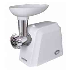 MARTA MT-2084 белый жемчуг мясорубка