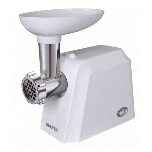 MARTA MT-2084 белый жемчуг мясорубка