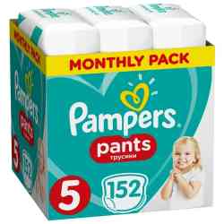 Pampers Трусики Pants 12-17 кг, размер 5, 152 шт.