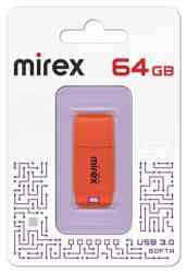 MIREX Flash drive USB3.0 64Gb Softa, 13600-FM3SOR64, Orange, RTL
