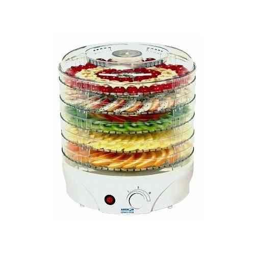 АКСИОН Т33 Оранжевый, 5 поддонов, с вентилятором сушилка для овощей