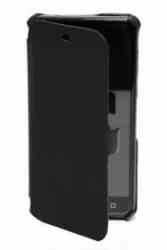 - книжка BQ для BQ-5510 Strike Power Max 4G / BQ-5594 Strike (Эко кожа + силиконовый, черный) чехол