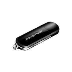 SILICON POWER 32GB LuxMini 322 Black USB 2.0 RTL