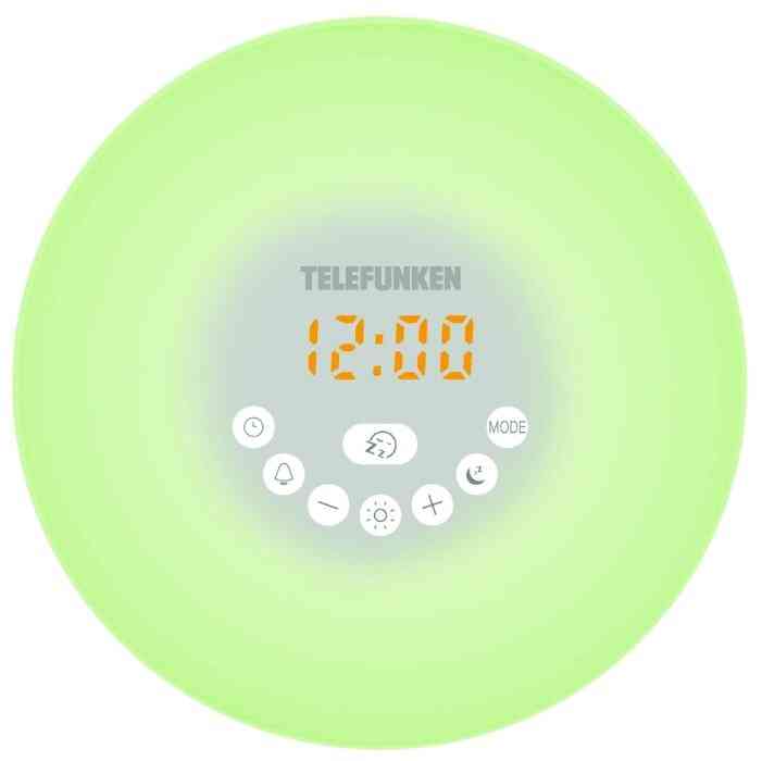 Радиочасы Telefunken TF-1589B (белый)
