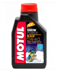 MOTUL Snowpower 4T 0W40 (1л) PS Моторное масло