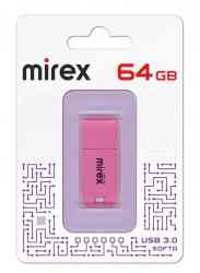 MIREX Flash drive USB3.0 64Gb Softa, 13600-FM3SPI64, Pink, RTL