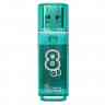 SMARTBUY 8Gb Glossy series Green USB 2.0 RTL USB Flash drive