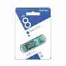 SMARTBUY 8Gb Glossy series Green USB 2.0 RTL USB Flash drive