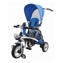 Трехколесный велосипед Sweet Baby Mega Lexus Trike Blue (10/12, Air, Music bar)