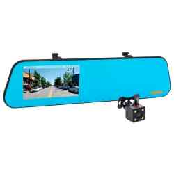КАРКАМ Z5 (зеркало + парковочная камера, 4 линзы, F2.2, 140°, 1280х720) видеорегистратор