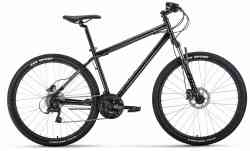 Велосипед FORWARD SPORTING 27,5 3.0 disc (рост 19" 21ск.) 2020-2021, темно-красный/серый