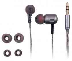 RITMIX RH-140 Space Grey, алюминиевый корпус (вкладыши) наушники