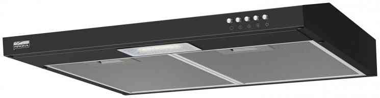 KRONA JESSICA slim 600 black push button кухонная вытяжка