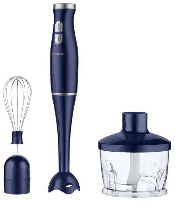 MARTA MT-1561 белый жемчуг кухонный процессор