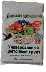 Грунт цветочный 5л Борресурсы (5/1)
