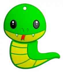MIREX 8Gb DIGITAL KIDS Snake Green USB2.0 RTL USB Flash drive