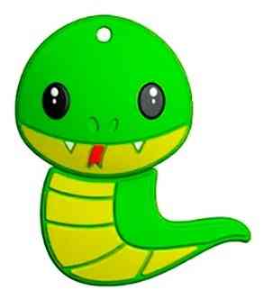 MIREX 8Gb DIGITAL KIDS Snake Green USB2.0 RTL USB Flash drive
