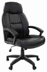 BRABIX "Formula EX-537", экокожа, черное, 531388 кресло офисное