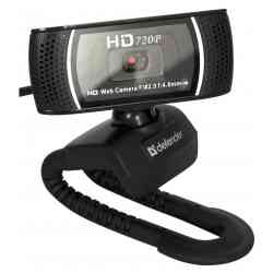 DEFENDER G-lens 2597 hd720p 2 мп, автофокус,слеж за лицом веб-камера