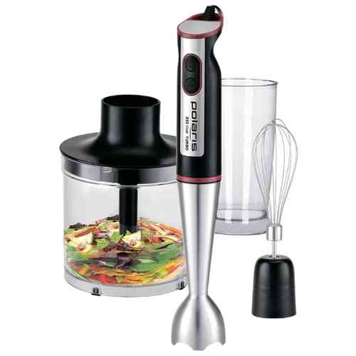 POLARIS PHB 0859 Черный/красный Блендер ручной