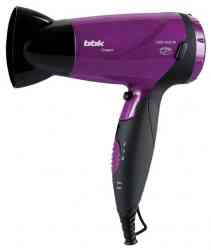 Фен BBK BHD1603i черный/фиолетовый