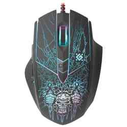 DEFENDER Проводная мышь Doom Fighter GM-260L оптика,6кнопок,800-3200dpi игровая