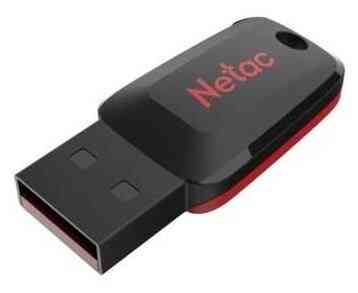 Flash drive USB2.0 64Gb NETAC U197, NT03U197N-064G-20BK, RTL