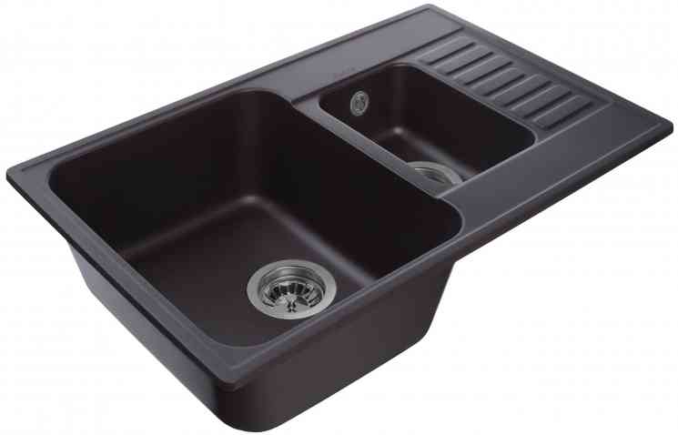 GranFest QUARZ GF-Z21K, мойка, гранит, черный