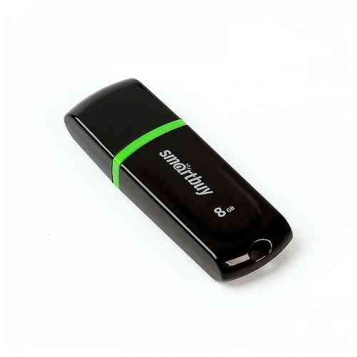 SMARTBUY Flash drive USB2.0 8Gb Paean, Black, RTL