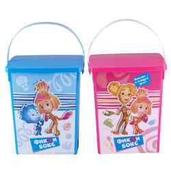 Контейнер для игрушек 5л "ФИКСИКИ" 49322 (18/1)