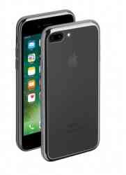 Силиконовый чехол с зеркальной каемкой Gray для iPhone 7 Plus
