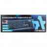 Гарнизон GK-310G, металл, синяя подсветка, код 'Survarium', USB, черный, антифант игровая клавиатура