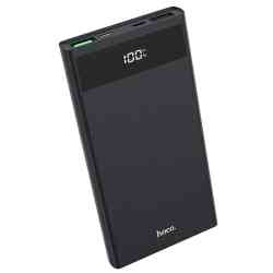 Внешний аккумулятор HOCO J49 10000 мАч, 2USB, Micro,Type-C, черный