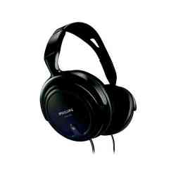 PHILIPS SHP2000/00, полноразмерные, для музыки, ПК и ТВ, регулируемое оголовье, адаптер 3,5 на 6,35