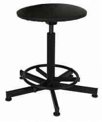 NO NAME РС37, без подлокотников, кожзам, черное кресло  кассира, ресепшн