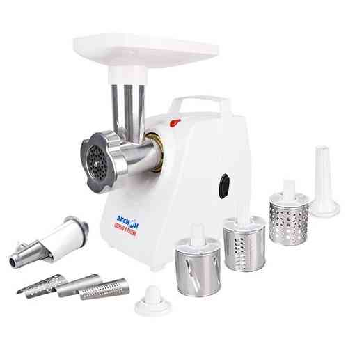 АКСИОН М 34.02 мясорубка +АКСИОН КМ-22 кофемолка красная