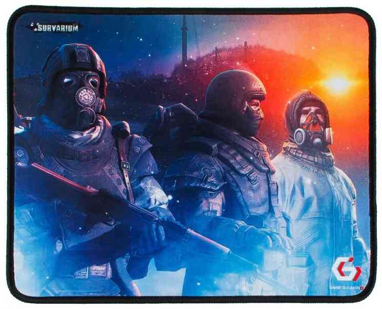 Игровой коврик GEMBIRD MP-GAME21, рисунок- "Survarium", размеры 250*200*3 мм, ткань+резина, оверлок