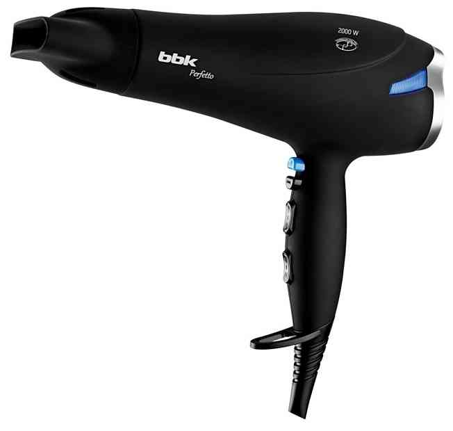 Фен BBK BHD3200i черный/металлик