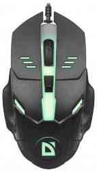 DEFENDER Ultra Matt MB-470 7цветов, 4кнопки, 800-1000dpi, USB мышь