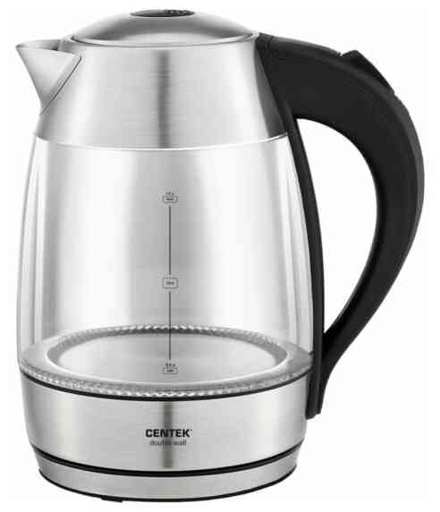CENTEK CT-0012 стекло Чайник