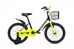 Велосипед FORWARD BARRIO 18 (1 ск.) 2020-2021, черный