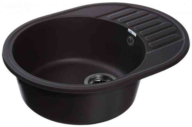GranFest QUARZ GF-Z58, мойка, гранит, черный