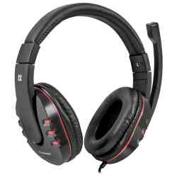 DEFENDER Игровая гарнитура Warhead G-160 черный, кабель 2,5 м