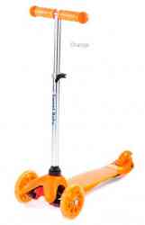 Самокат 3-х колесный Sweet Baby Triplex Light Up Orange
