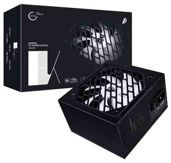 PSU 1STPLAYER PS-500FK, ATX, 500W, 120mm, 24+8pin, 6xSATA, 2xMolex, 2xPCI-E, Black, RTL