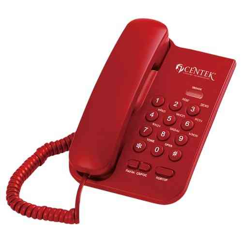 Centek CT-7004 Red Телефон